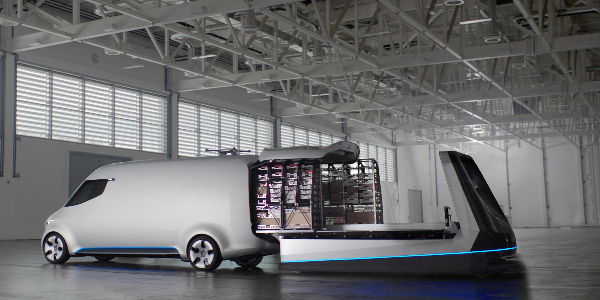 Mercedes electric van of the future