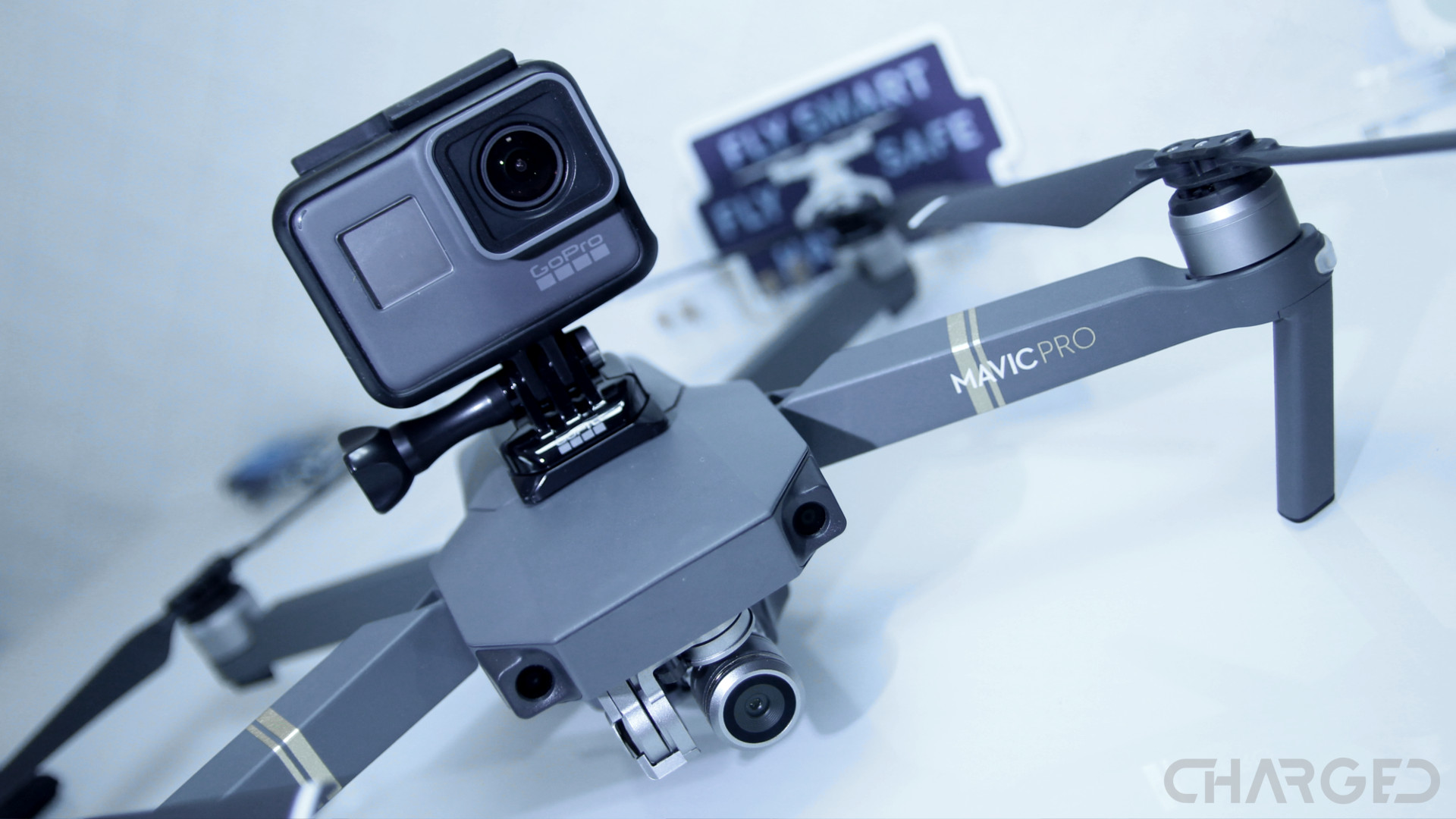 PLANETDRONE Support Caméra GoPro Imprimé 3D pour DJI Mavic Pro 