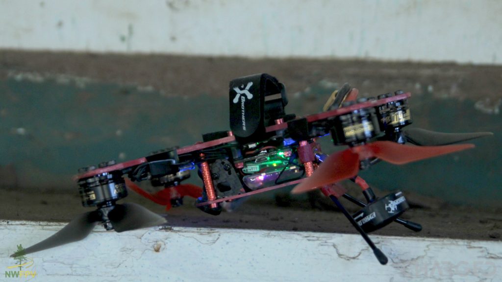 Drone Racing NWFPV MultiGP crash wall 2
