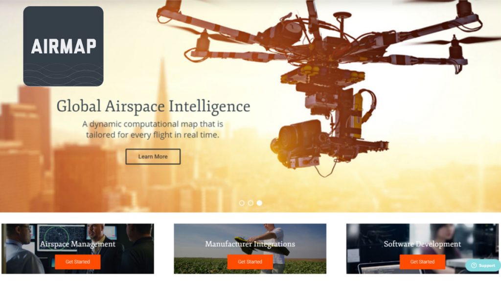 Best DJI GO 4 app alternatives to fly DJI Mavic drones - Airmap app