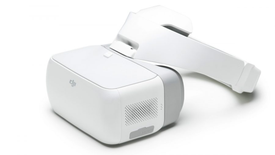 DJI Goggles band attached