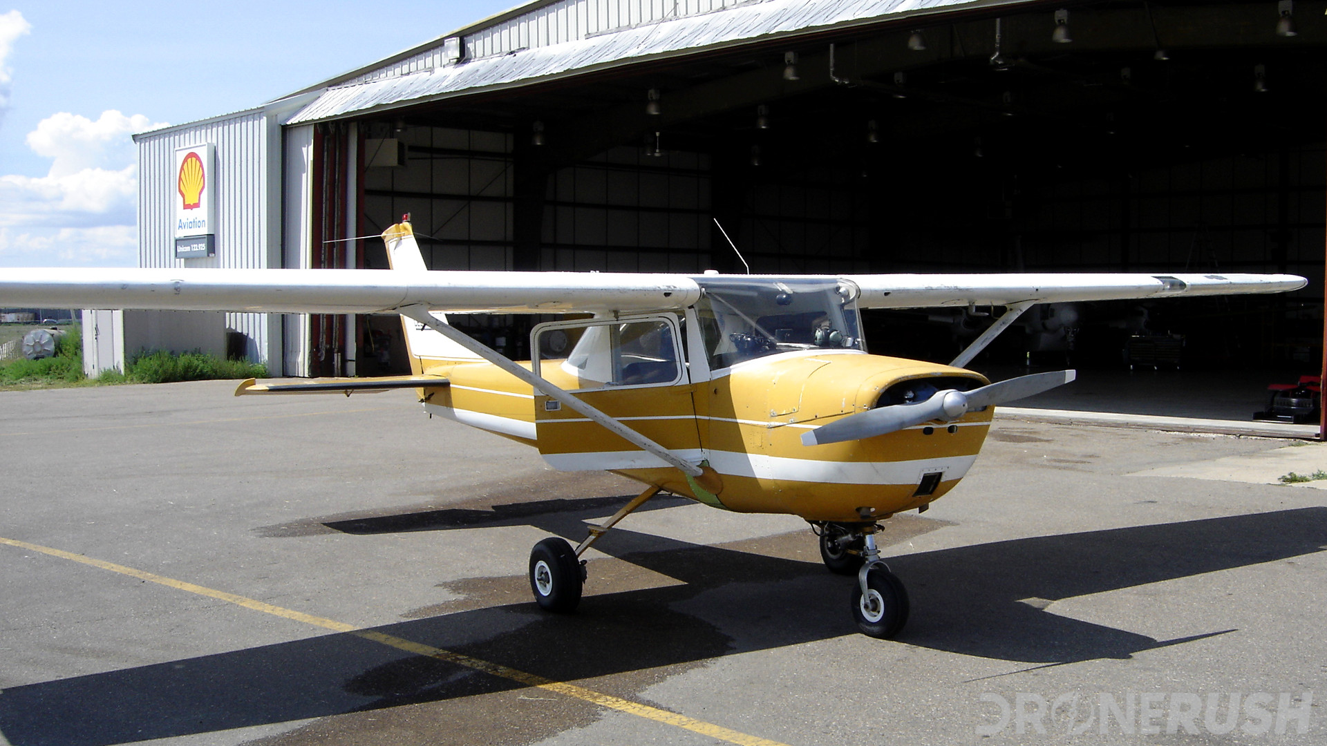 Jonathan Flew a Cessna airplane