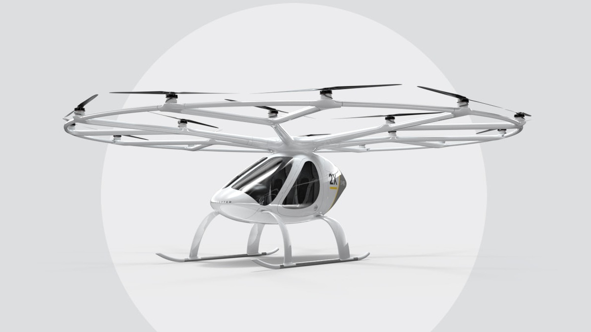 Volocopter EVolo passenger drone taxi