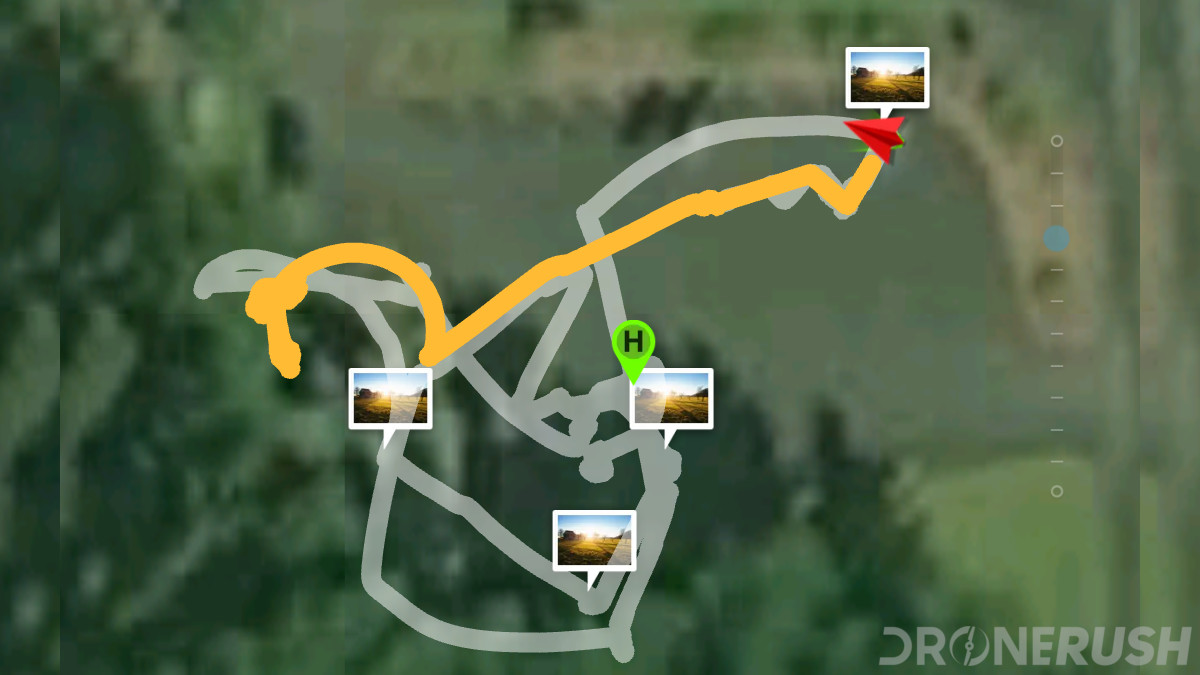 GPS on drones DJI Mavic Pro flight log map
