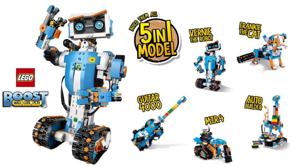 Lego Boost robot toolbox kit
