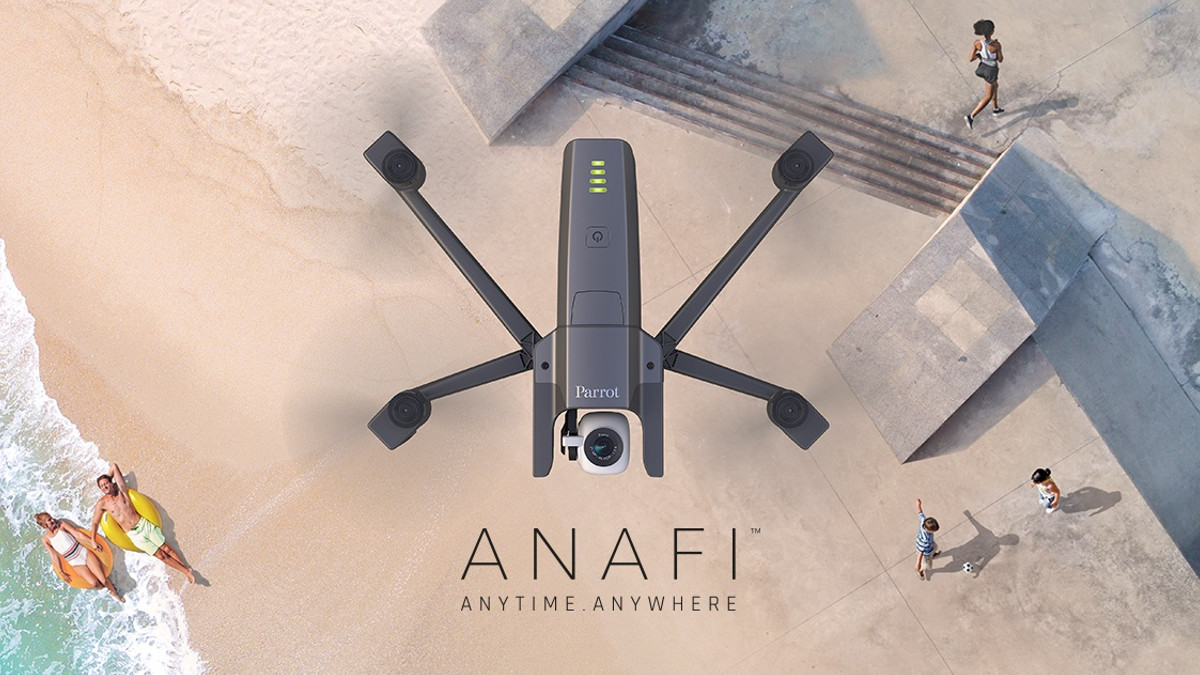 Parrot Anafi folding drone announced
