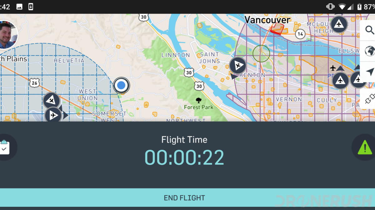AirMap live flight