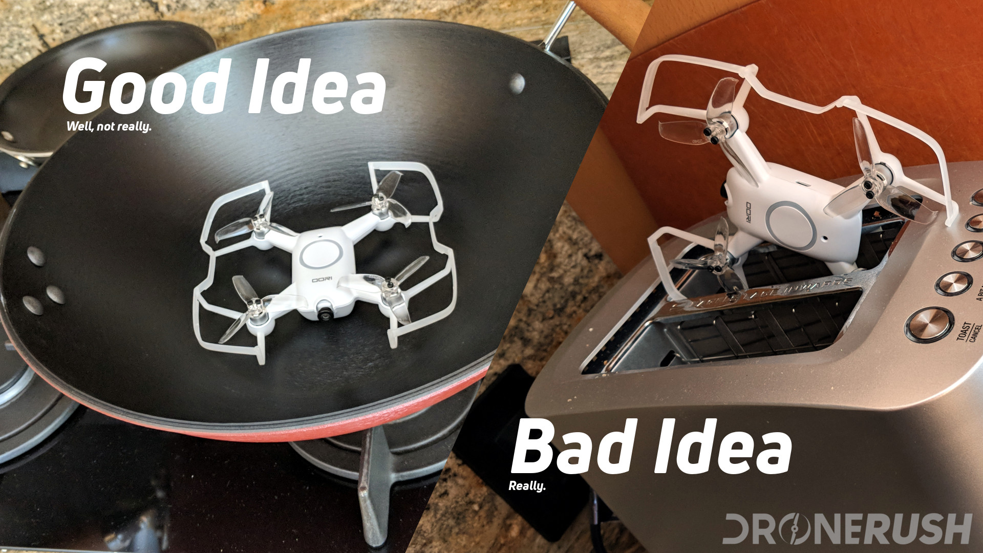 Good idea bad idea drones in the kitchen Uvify Oori