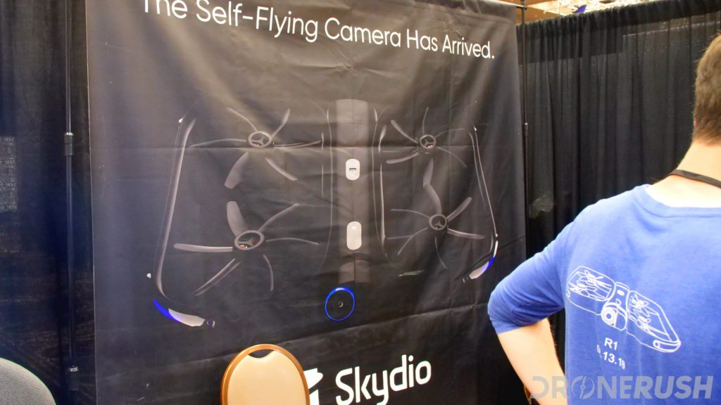 Skydio booth at InterDrone 2018