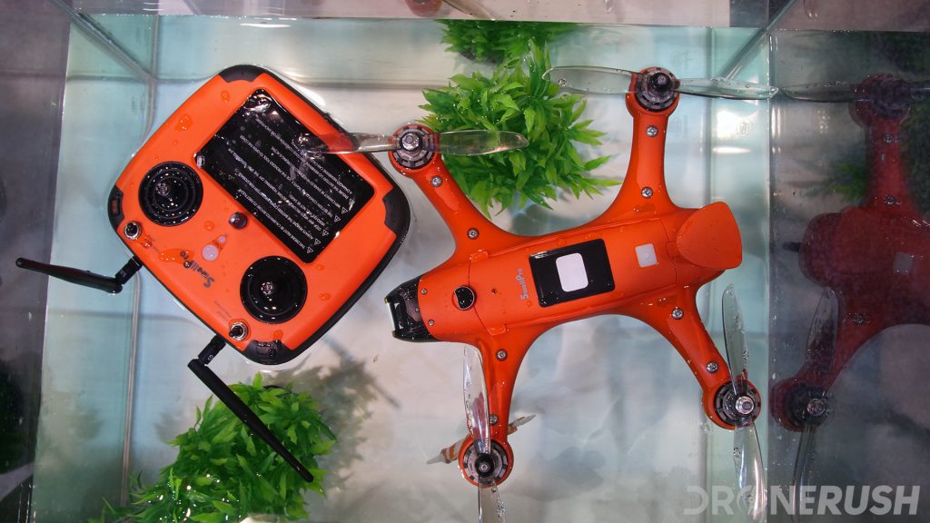 Swellpro Spry waterproof drone at CES 2019