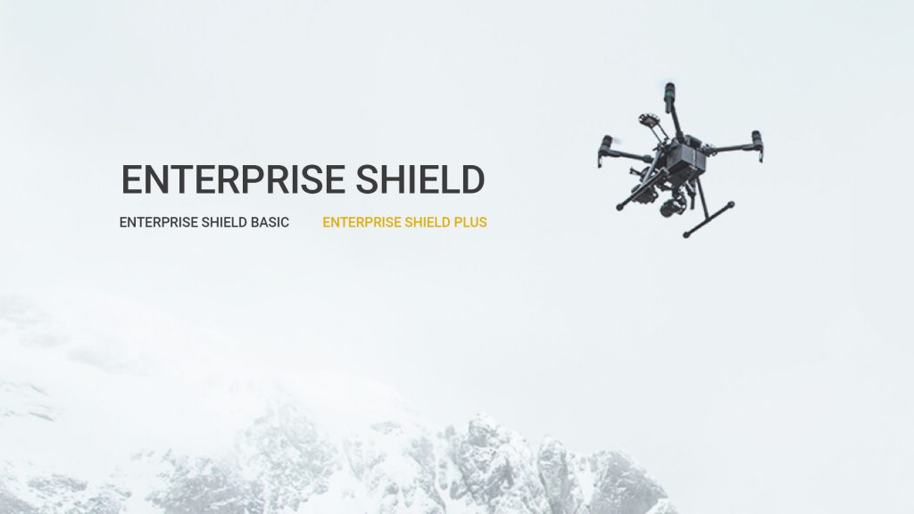 DJI Enterprise Shield advanced service packages for enterprise drones.