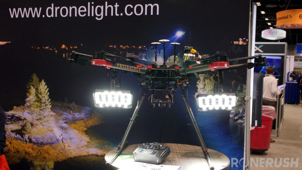 Luminell drone lights AUVSI Xponential 2019