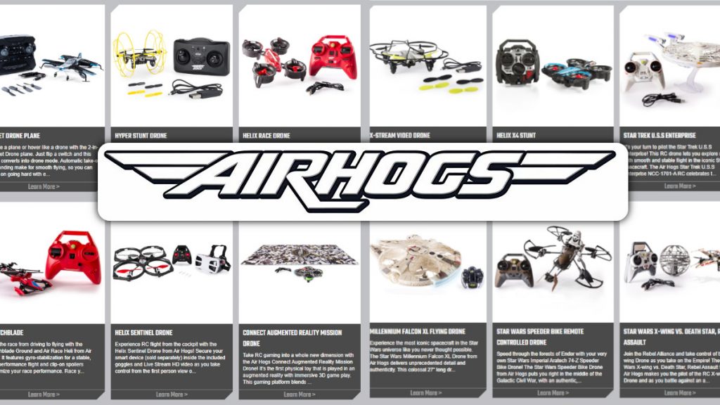 Airhogs drones