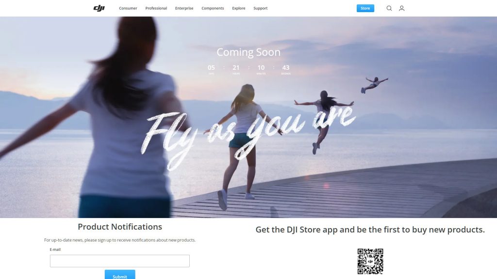 DJI Fly as you are