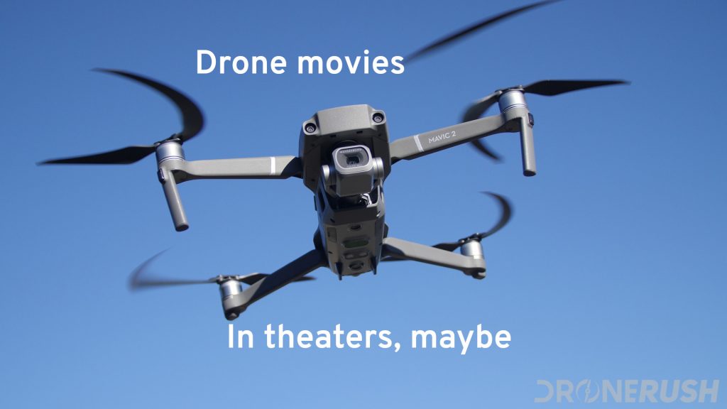 DJI Mavic 2 Pro drone movies poster