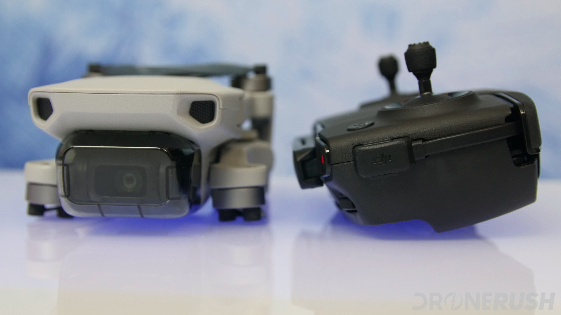 DJI Mavic Mini review front and remote side