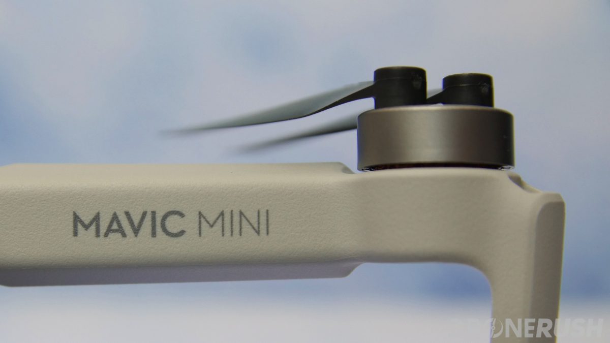 DJI Mavic Mini review propeller arm motor
