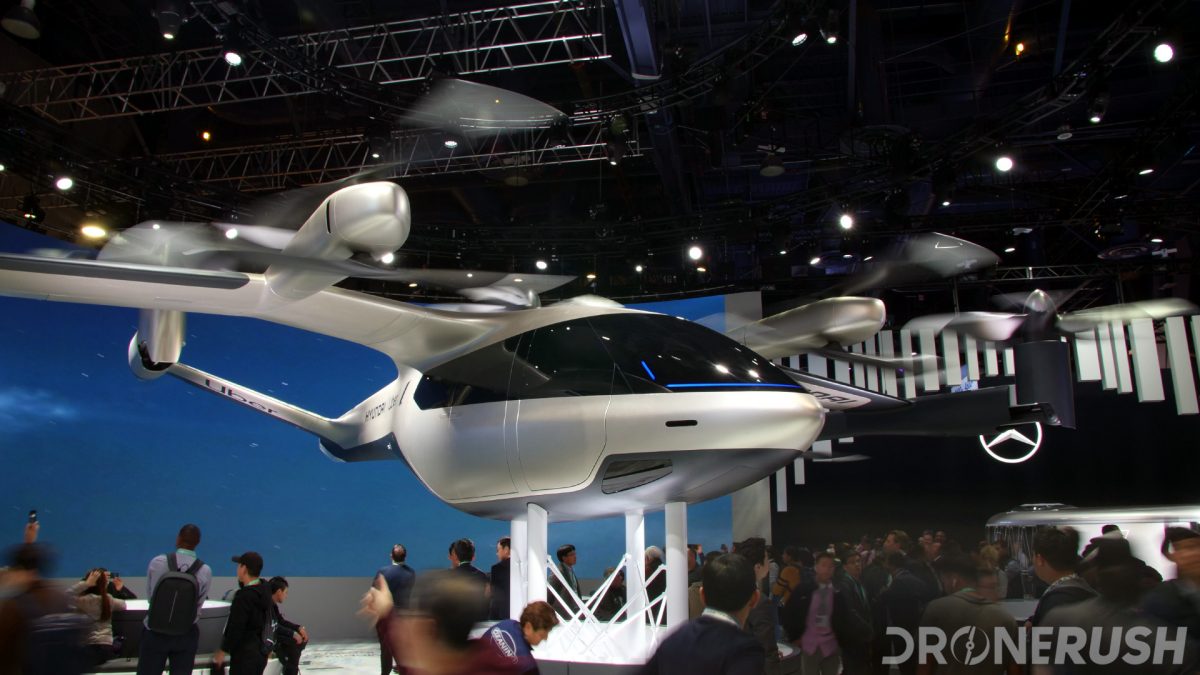 Hyundai Uber passenger drone ces 2020