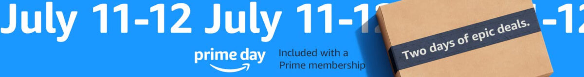 Bannière Amazon Prim Day 2023